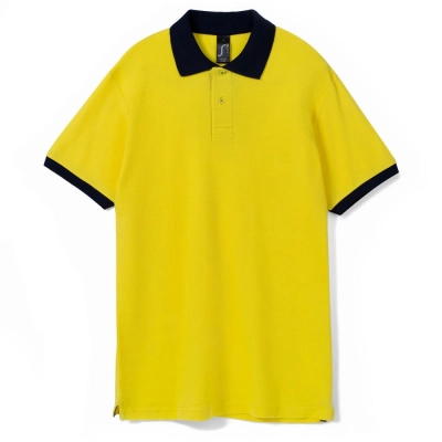 
                                                Prince 190 polo shirt, yellow with dark blue
                                                