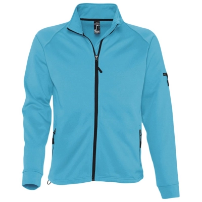 
                                                Men's turquoise New Look Men 250 fleece jacket.
                                                