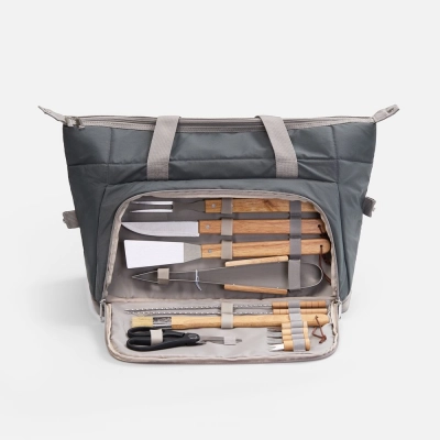 
                                                Grillmoor barbecue set, dark gray (graphite)
                                                