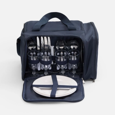 
                                                Campello picnic set for 4 people, dark blue.
                                                