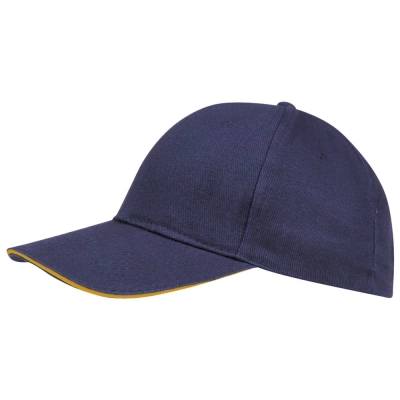 
                                                Buffalo baseball cap, dark blue with neon orange
                                                