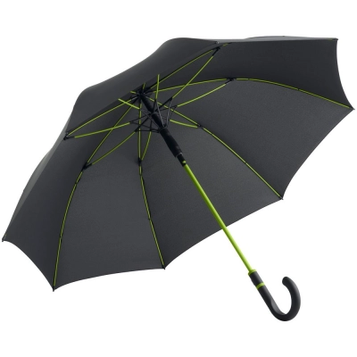 
                                                Umbrella-cane with colored spokes Color Style, green apple, with a gray handle
                                                