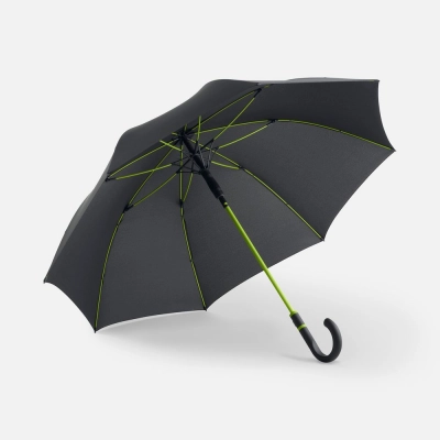 
                                                Color Style umbrella-cane with colored spokes, green apple, with a black handle
                                                