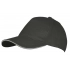 Long Beach baseball cap, dark gray with light gray