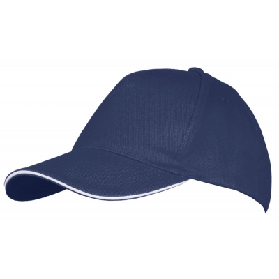 
                                                Long Beach baseball cap, dark blue and white
                                                