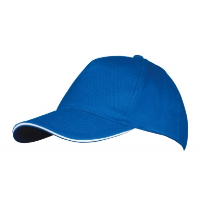 
                                                Long Beach baseball cap, bright blue and white
                                                