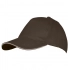 Long Beach baseball cap, brown with beige.