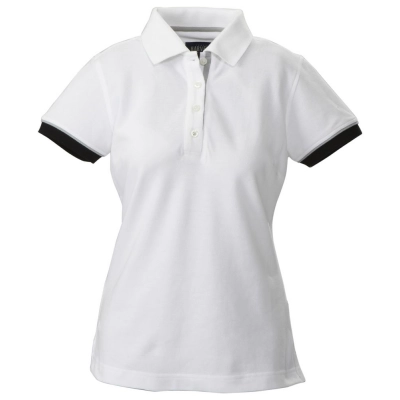 
                                                Women's Antreville polo shirt, white
                                                