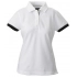 Women's Antreville polo shirt, white