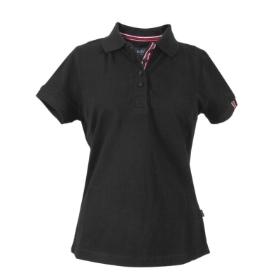 
                                                Avon Ladies women's polo shirt, black
                                                