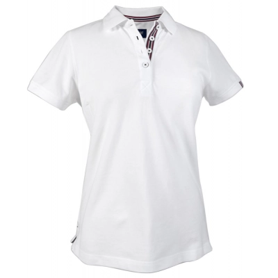 
                                                Avon Ladies women's polo shirt, white
                                                