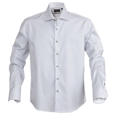 
                                                Men's striped shirt Reno, grey
                                                