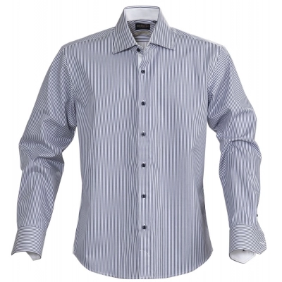 
                                                Men's striped shirt Reno, dark blue
                                                