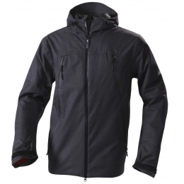 Men's jacket Jackson, black mÃ©lange.