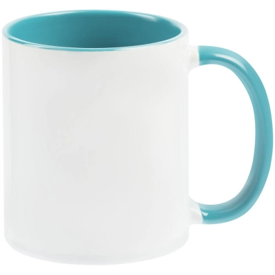 
                                            Promo Plus mug for sublimation printing, turquoise.
                                            