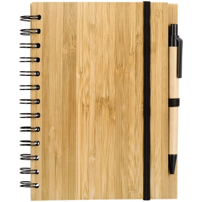 
                                            Блокнот на кольцах Bambook с шариковой ручкой
                                            