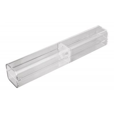 
                                                Crystal case for 1 pen, transparent.
                                                