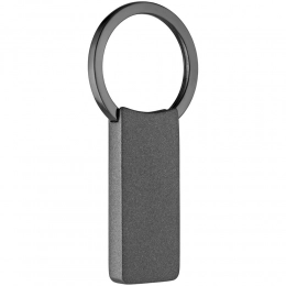 Graphite keychain, matte, gray