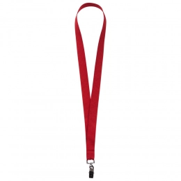 Лента для бейджа Neckband, красная