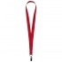 Лента для бейджа Neckband, красная