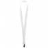 Лента для бейджа Neckband, белая