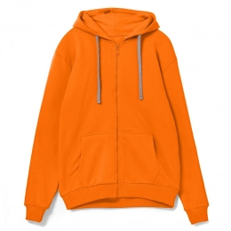 Siverga zip-up hoodie, orange