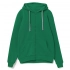 Hooded zip-up sweatshirt by Siverga, green.