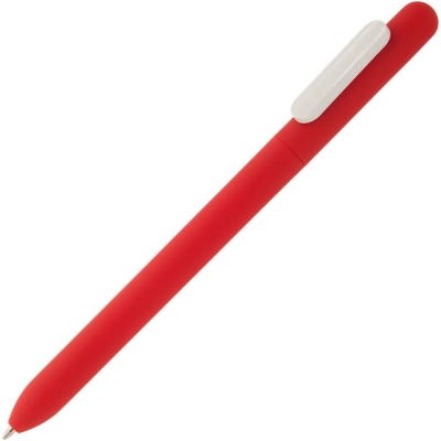
                                                Swiper Soft Touch ballpoint pen, red and white
                                                