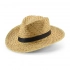 Daydream beige hat with a black ribbon.