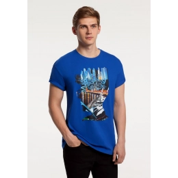Moscow Boy T-shirt, bright blue