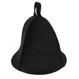 Heat Off sauna hat, black