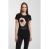 Women's Feel The Beat T-shirt, black