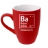 Babon mug with soft-touch coating, bright red