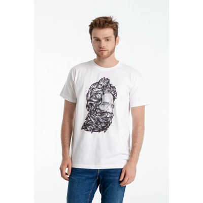 
                                                Tattoo T-shirt, white
                                                