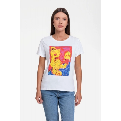 
                                                Women's T-shirt I Don't See You, white
                                                
