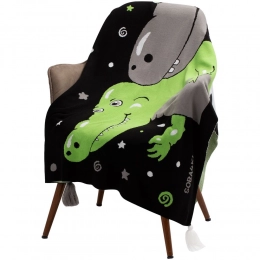 Crocodile Hippo Blanket