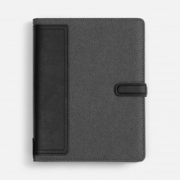 Ежедневник-органайзер Twill, недатированный, черный