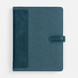 Ежедневник-органайзер Twill, недатированный, синий
