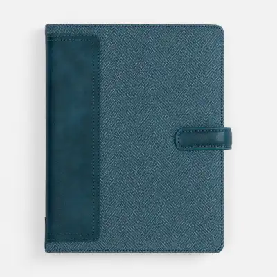
                                                Ежедневник-органайзер Twill, недатированный, синий
                                                