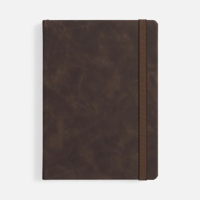 
                                                Urban Hard undated brown daily planner.
                                                