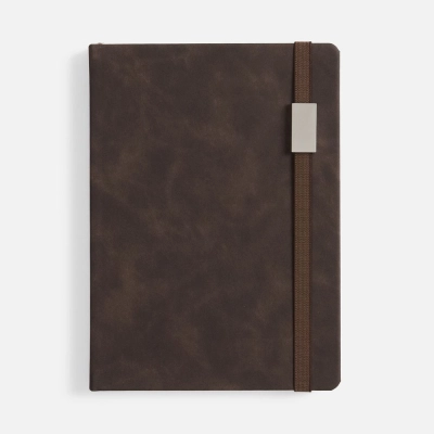 
                                                Urban Metal undated brown daily planner.
                                                