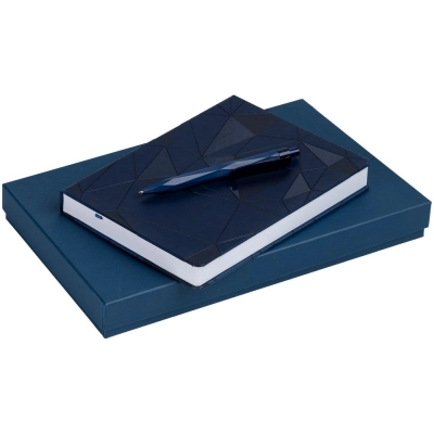 
                                                Set of Gems: daily planner and pen, blue
                                                