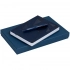Set of Gems: daily planner and pen, blue