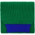 Snappy scarf, green with blue
