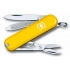 Classic 58 keychain knife with screwdriver, yellow
