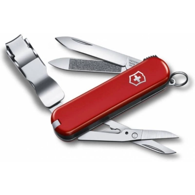 
                                            Nail Clip 580 keychain knife, red
                                            