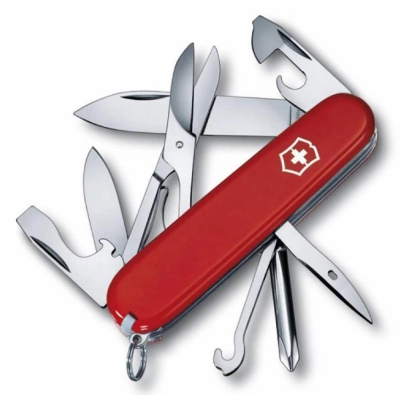 
                                                Officer's knife Super Tinker 91, red
                                                