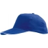 Sunny baseball cap, bright blue and white