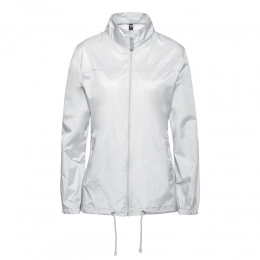 Women's windbreaker Sirocco white