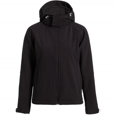 
                                                Women's Hooded Softshell Jacket Black
                                                